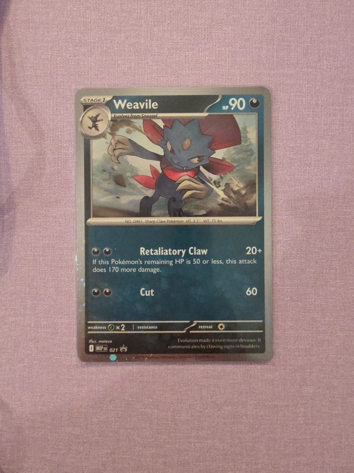 Weavile Promo
